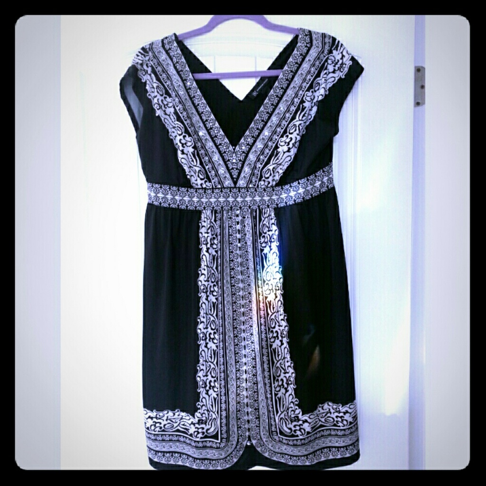Black & White I.N.C International Concepts Dress